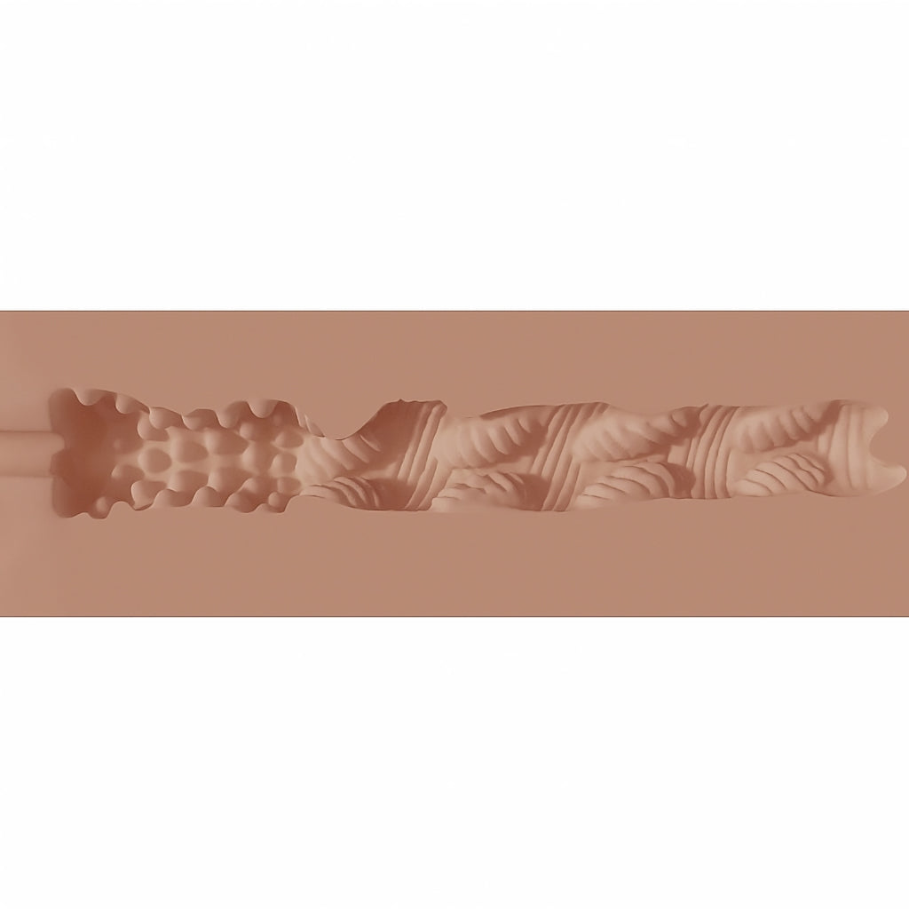 Xkin Raw Backline Stroker Tan by Shots America LLC