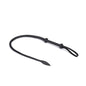 Liebe Seele- Demon's Kiss Black Leather Braided Bull Whip/ Horse Whip