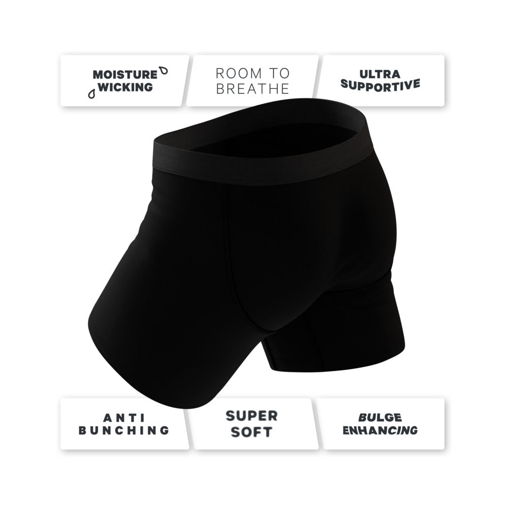 Shinesty The Rear View Size Warning Ball Hammock Pouch Underwear by Shinesty