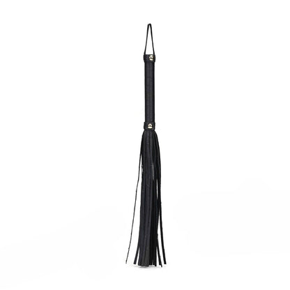 Demon's Kiss Black Leather Flogger Whip