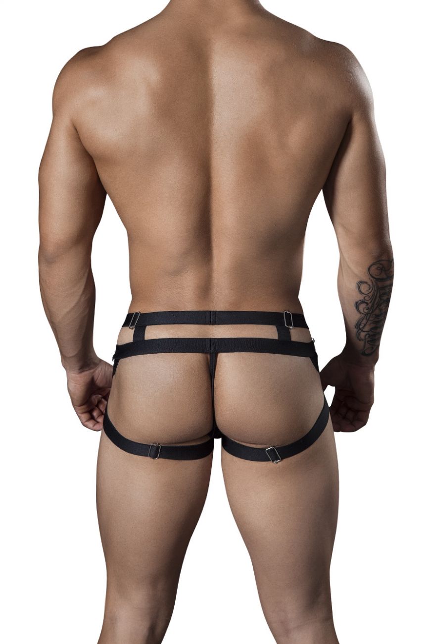 CandyMan -Strappy Jockstrap - Black