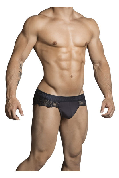 CandyMan 99304 Thongs Color Black by CandyMan