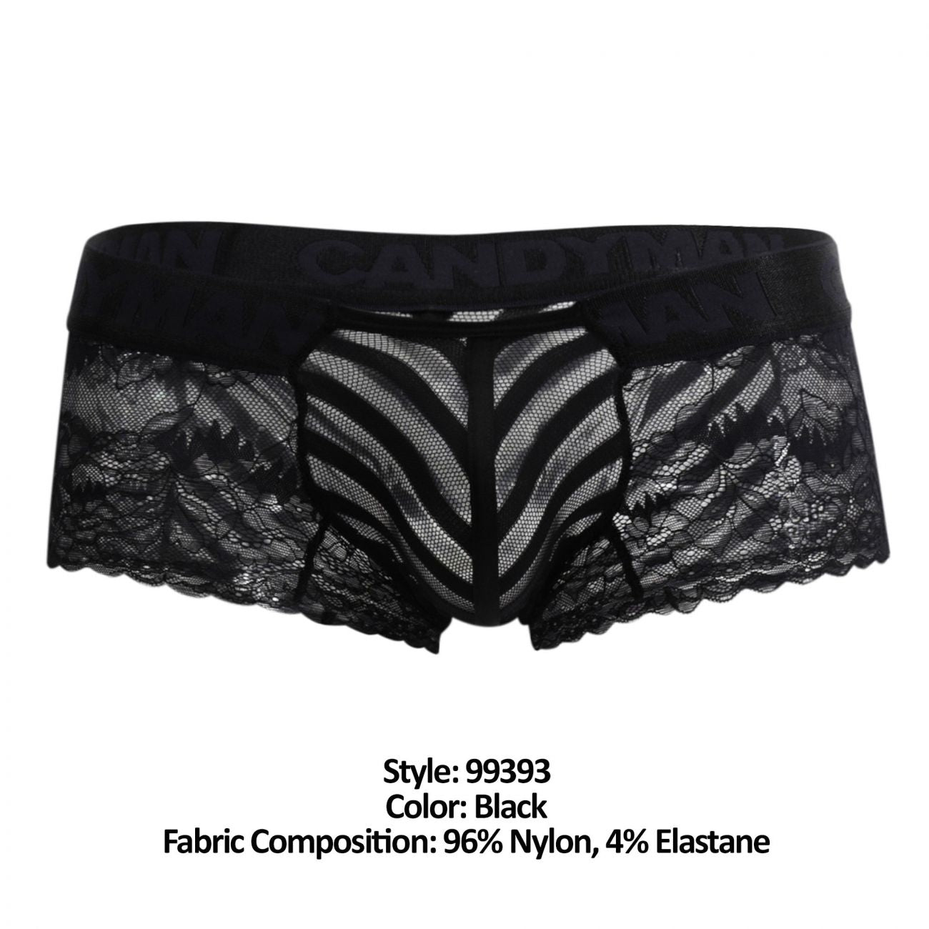 CandyMan - Boxer Briefs - Black