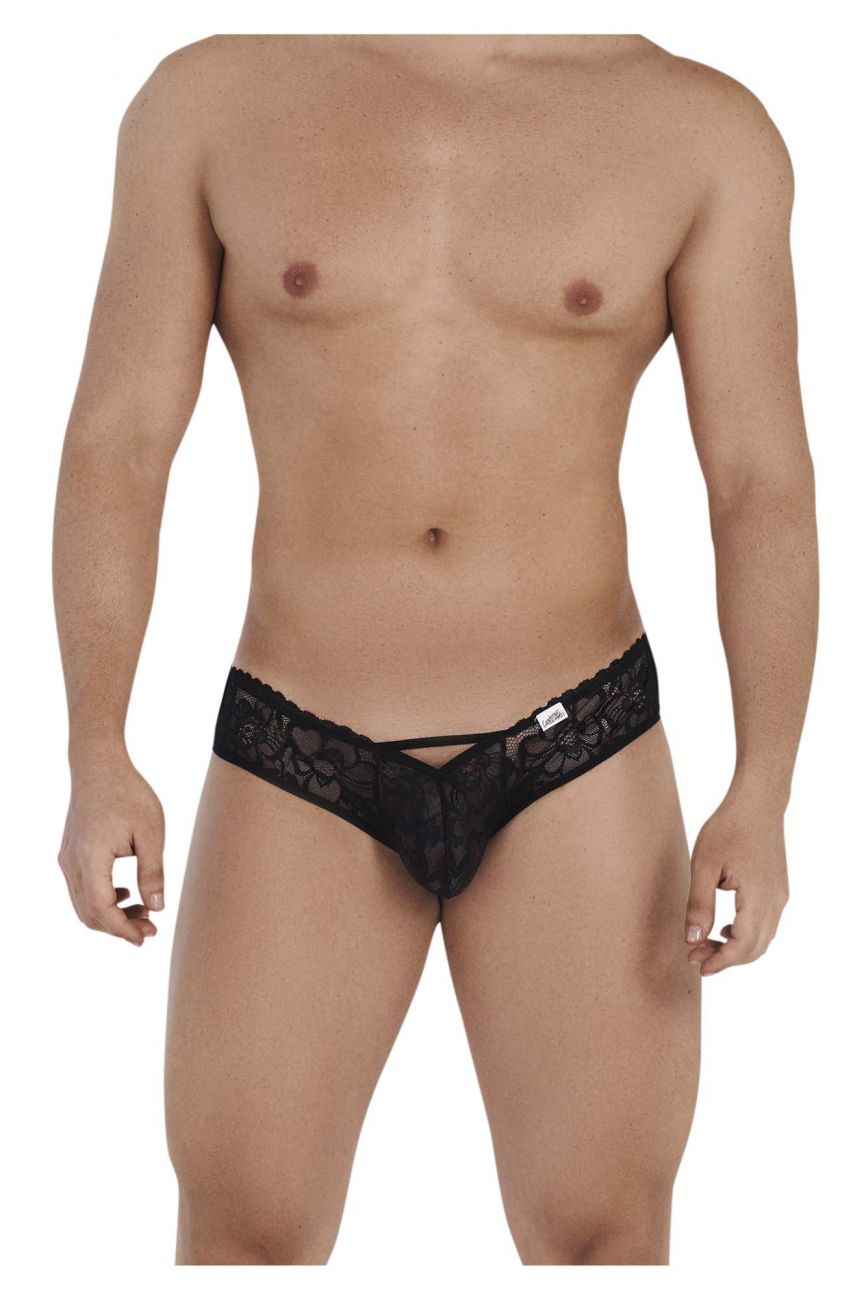 CandyMan - Bow Jockstrap - Black