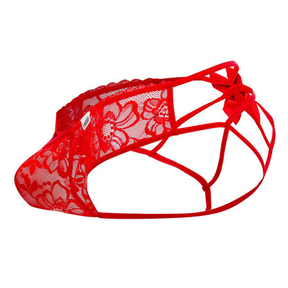CandyMan - Bow Jockstrap - Red