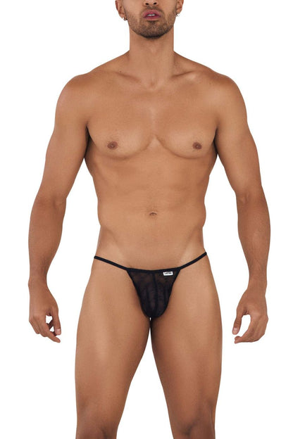 CandyMan - Micro Lace Jockstrap - Black