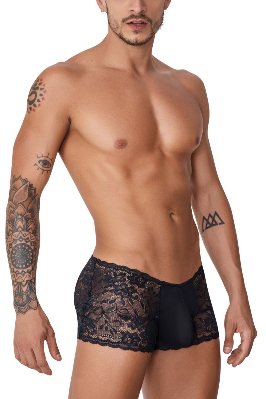 CandyMan - Lace Trunks - Black