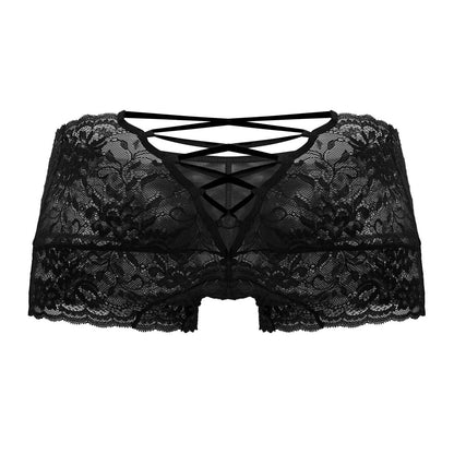 CandyMan - Lace Trunks - Black