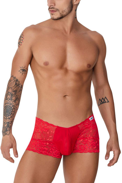 CandyMan - Lace Trunks - Red