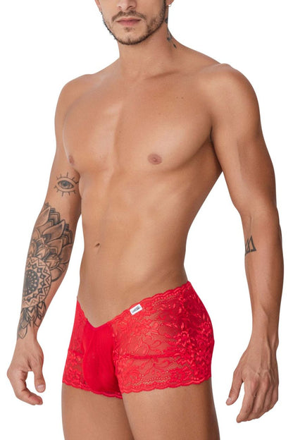 CandyMan - Lace Trunks - Red