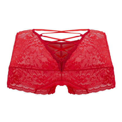 CandyMan - Lace Trunks - Red