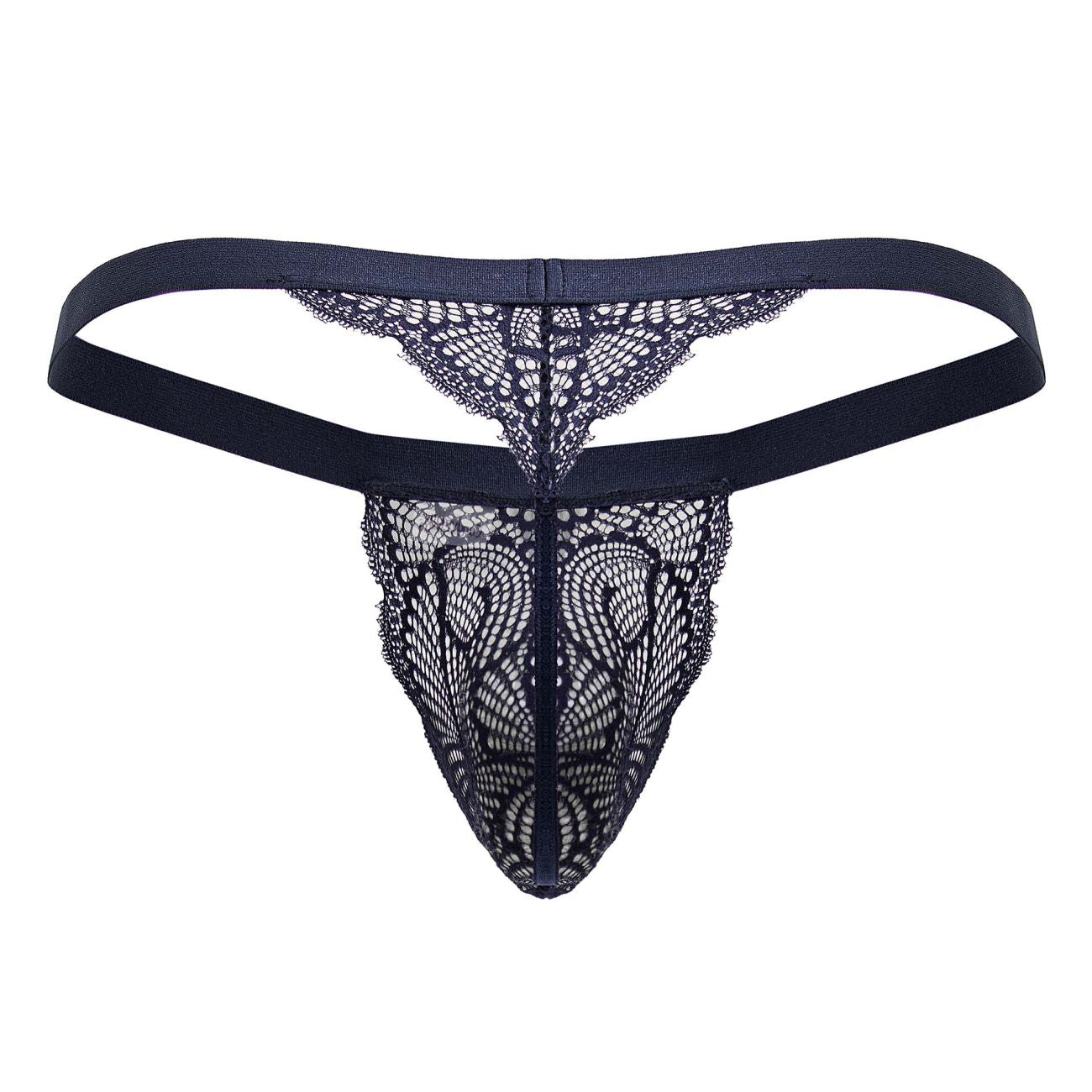CandyMan Lace Thongs - Blue by CandyMan