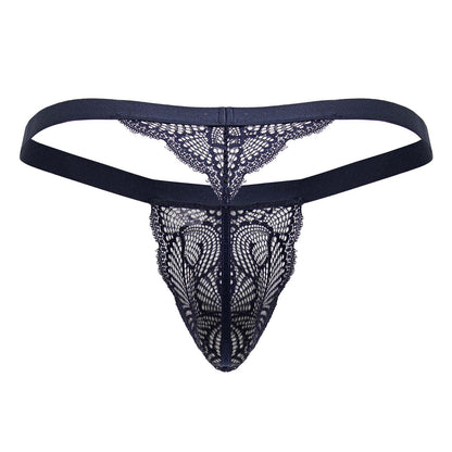 CandyMan Lace Thongs - Blue by CandyMan