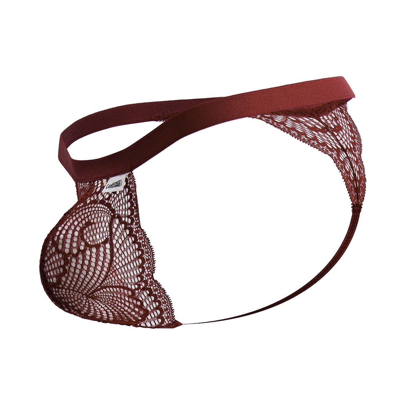 CandyMan Lace Thong - Wine by CandyMan