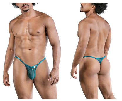 CandyMan Mesh Thong - Green by CandyMan