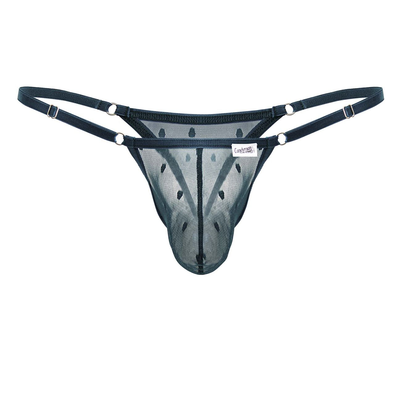 CandyMan Mesh Thong - Green by CandyMan