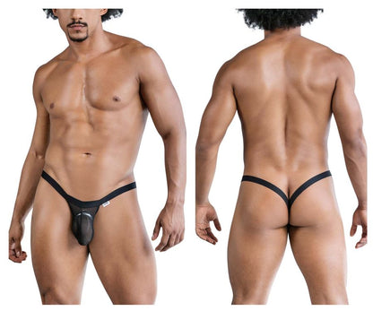 CandyMan Mesh Basic Thong - Black by CandyMan