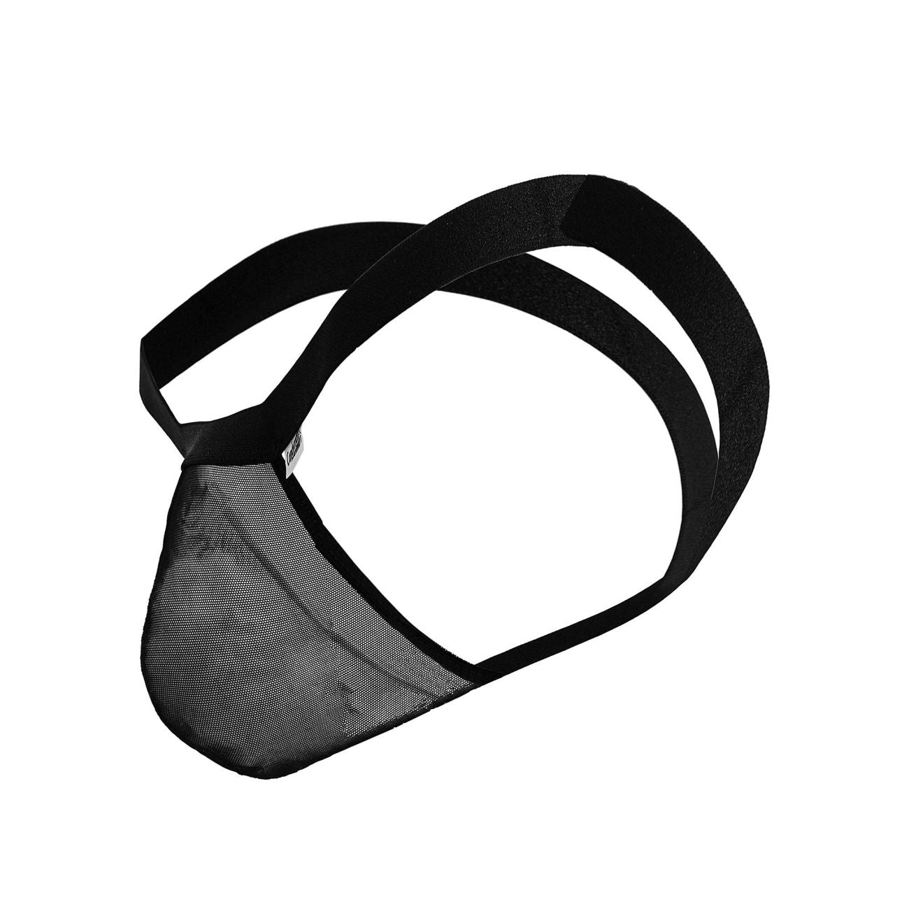 CandyMan Mesh Basic Thong - Black by CandyMan