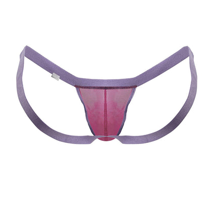 CandyMan - Mesh Thongs - Hot Pink