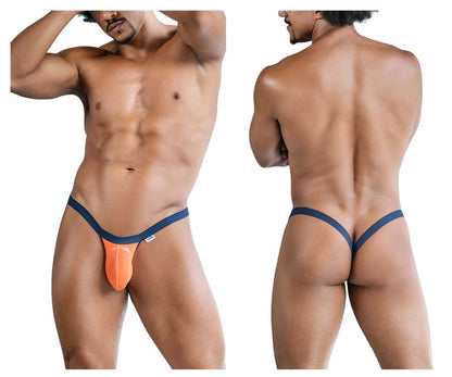CandyMan - Mesh Thongs - Orange