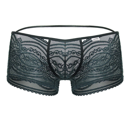 CandyMan Booty Lace Trunks - Green by CandyMan