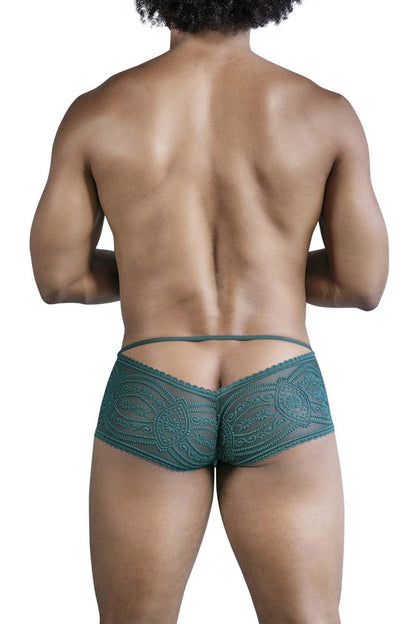 CandyMan Booty Lace Trunks - Green by CandyMan
