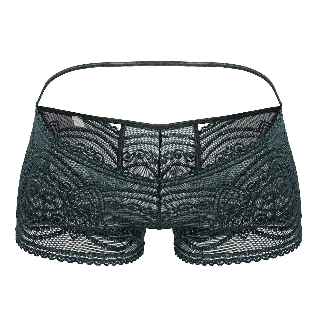 CandyMan Booty Lace Trunks - Green by CandyMan