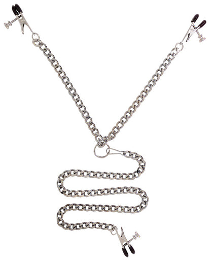 Spartacus Y-Style Broad Tip Nipple Clamps & Clit Clamp by Spartacus