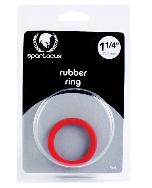 "Spartacus 1.25"" Rubber Cock Ring" by Spartacus