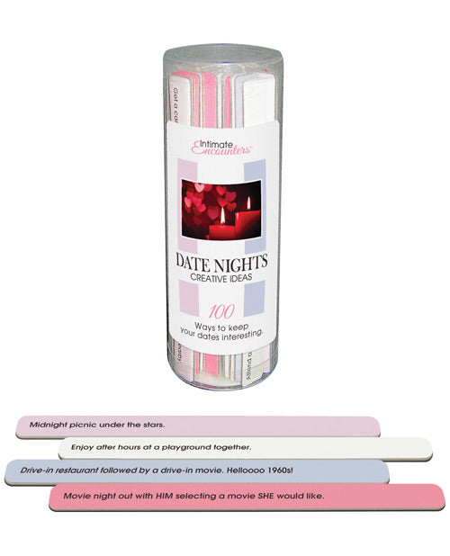 Intimate Encounters Date Nights Creative Ideas by Kheper Games