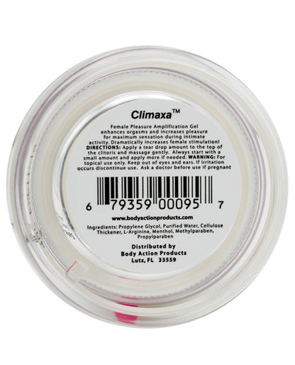 Climaxa Stimulating Gel - .5 oz Jar