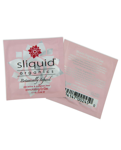 Sliquid Organics O Gel - .17 oz Pillow by Sliquid LLC