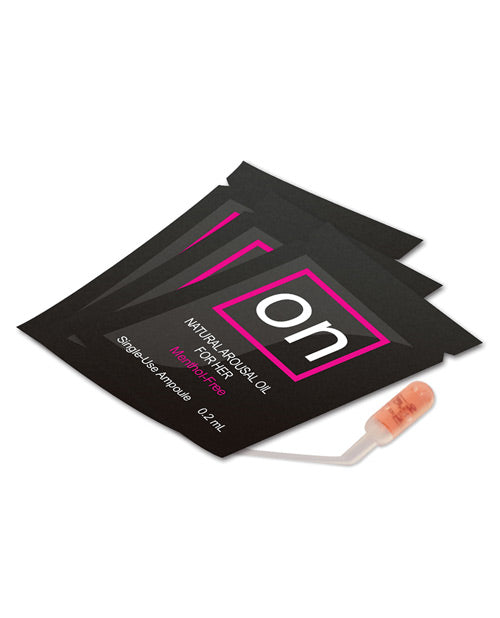 ON Natural Arousal Oil For Her - Ampoule Packet by Sensuva Valencia Naturals