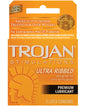Trojan Ultra Ribbed Condoms - Box of 3 by Paradise Marketing