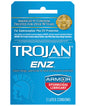 Trojan Enz Spermicidal Lubricated Condoms - Box of 3 by Paradise Marketing