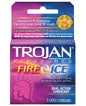 Trojan Fire & Ice Condoms - Box of 3 by Paradise Marketing