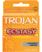Trojan Ultra Ribbed Ecstasy Condoms - Box of 3 by Paradise Marketing