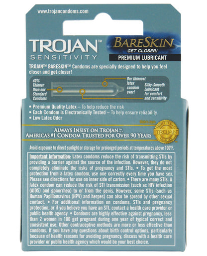 Trojan Bareskin Condoms by Paradise Marketing