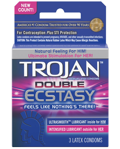 Trojan Double Ecstasy Condom by Paradise Marketing