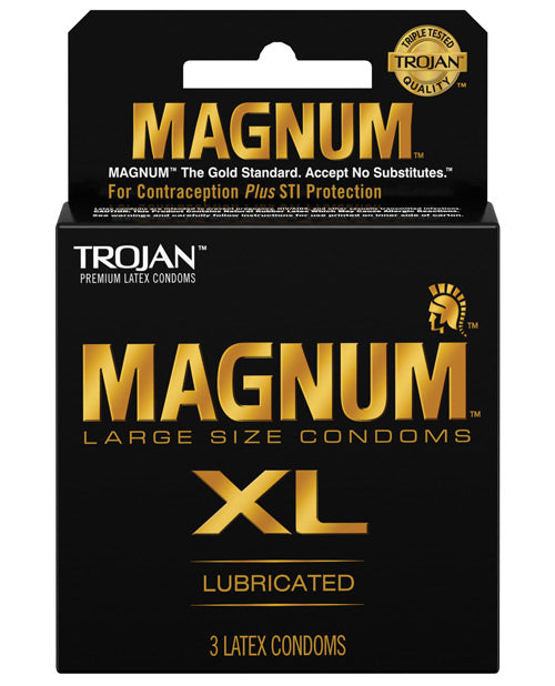 Trojan Magnum XL - Pack of 3 by Paradise Marketing