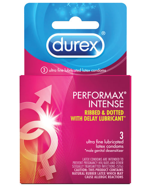 Durex Performance Intense Condom - Box of 3 by Paradise Marketing