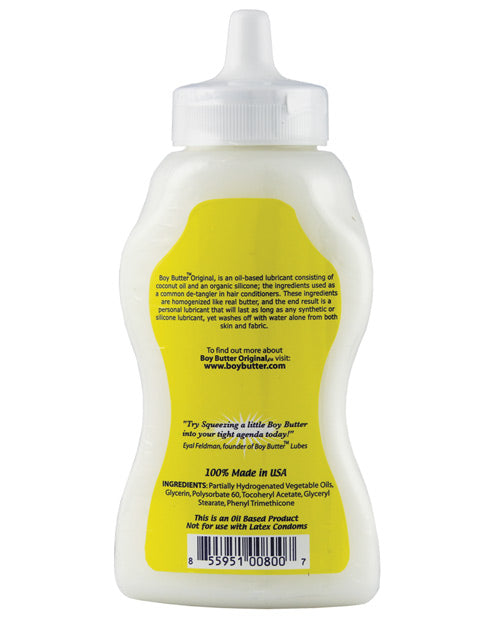 Boy Butter Churn Style - 9 oz Squeeze Bottle by Boy Butter Lubes LLC