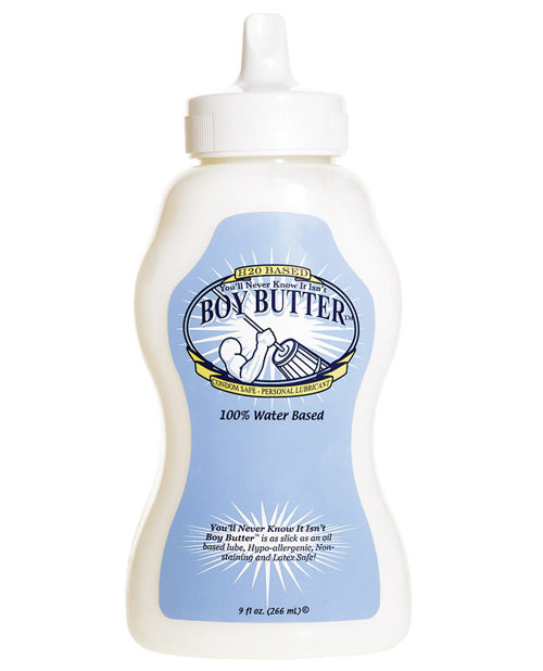 Boy Butter H2O Squeeze - 9 oz by Boy Butter Lubes LLC