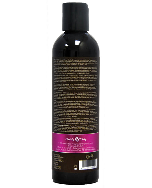Earthly Body Massage & Body Oil - 8 Oz