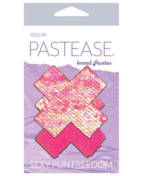 Pastease Color Changing Flip Sequins Cross