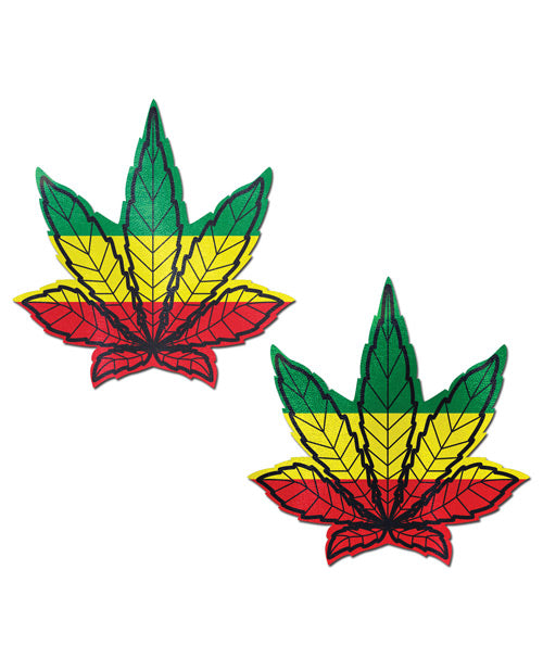 Pastease Premium Marijuana Leafs - Rasta O/S