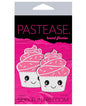 Pastease Premium Cupcake Glittery Frosting Nipple Pastie - White O/S