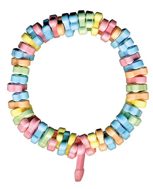 Rainbow Penis Candy Necklace