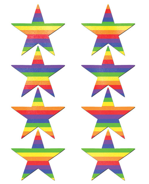 Pastease Premium Mini Rainbow Stars - Pack of 8 O/S by Pastease