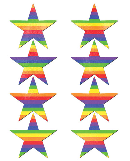 Pastease Premium Mini Rainbow Stars - Pack of 8 O/S by Pastease